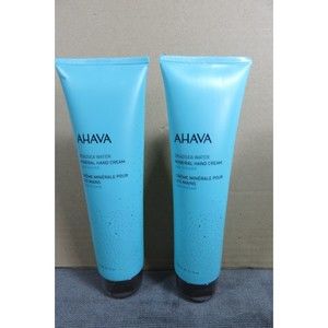 2 (5.1oz) Bottles Ahava Deadsea Water Mineral Hand Cream